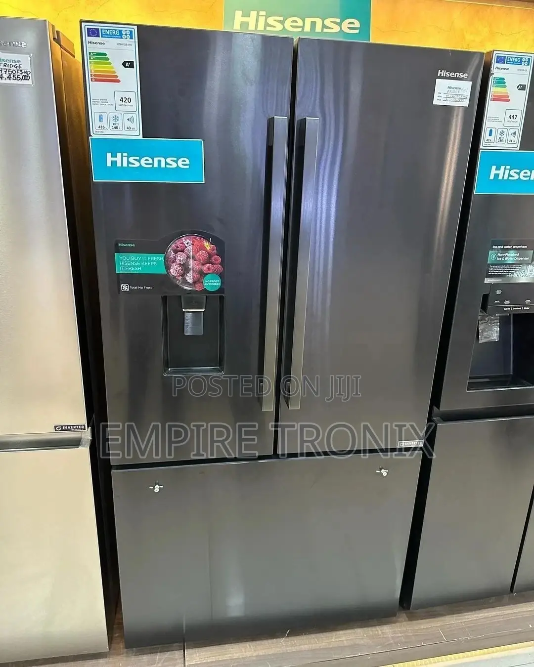 Hisense H760fsb-Wd | (French-Door) Refrigerator | Fridge
