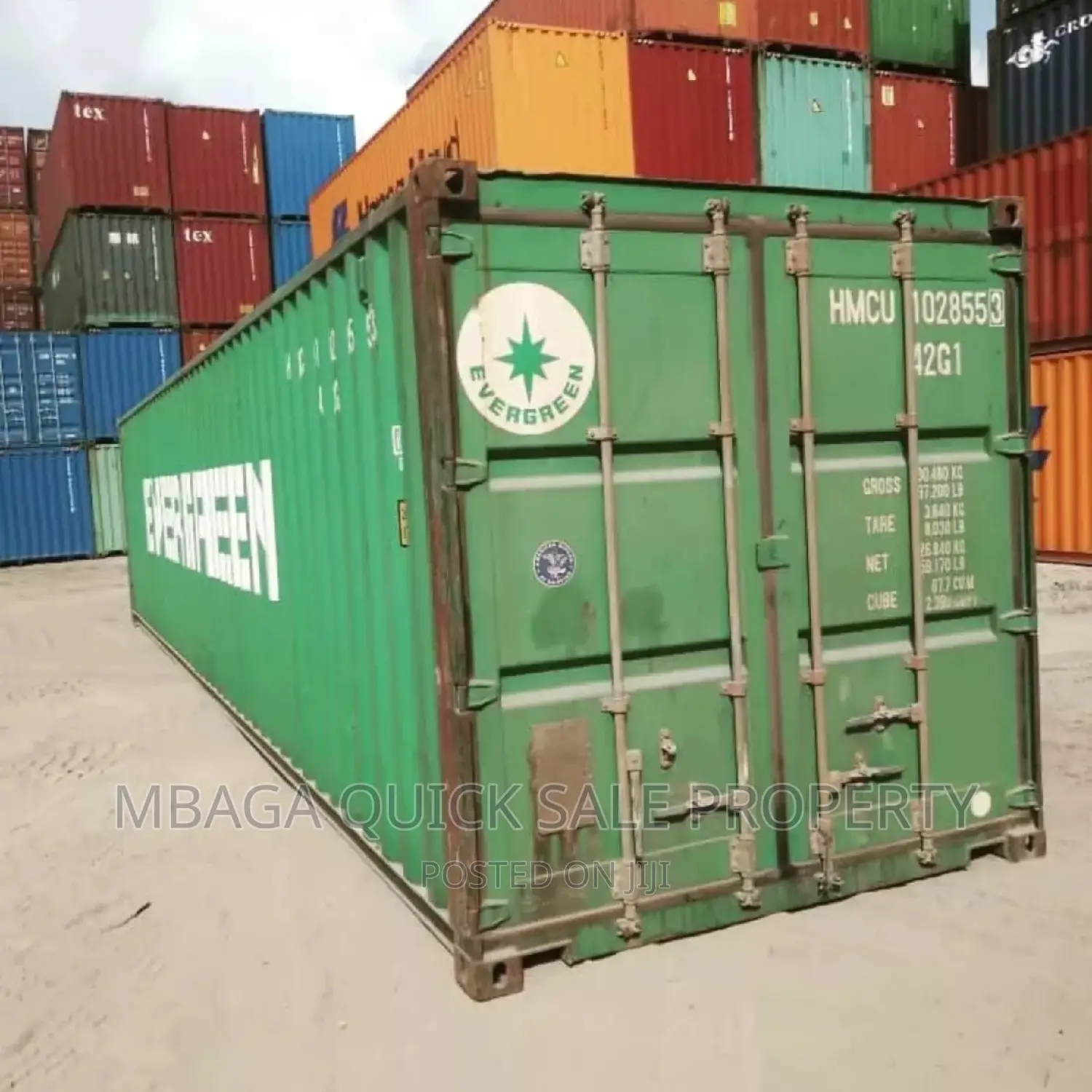 Kontena Zinauzwa Size 40ft Kw 20ft Zipo Kurasini