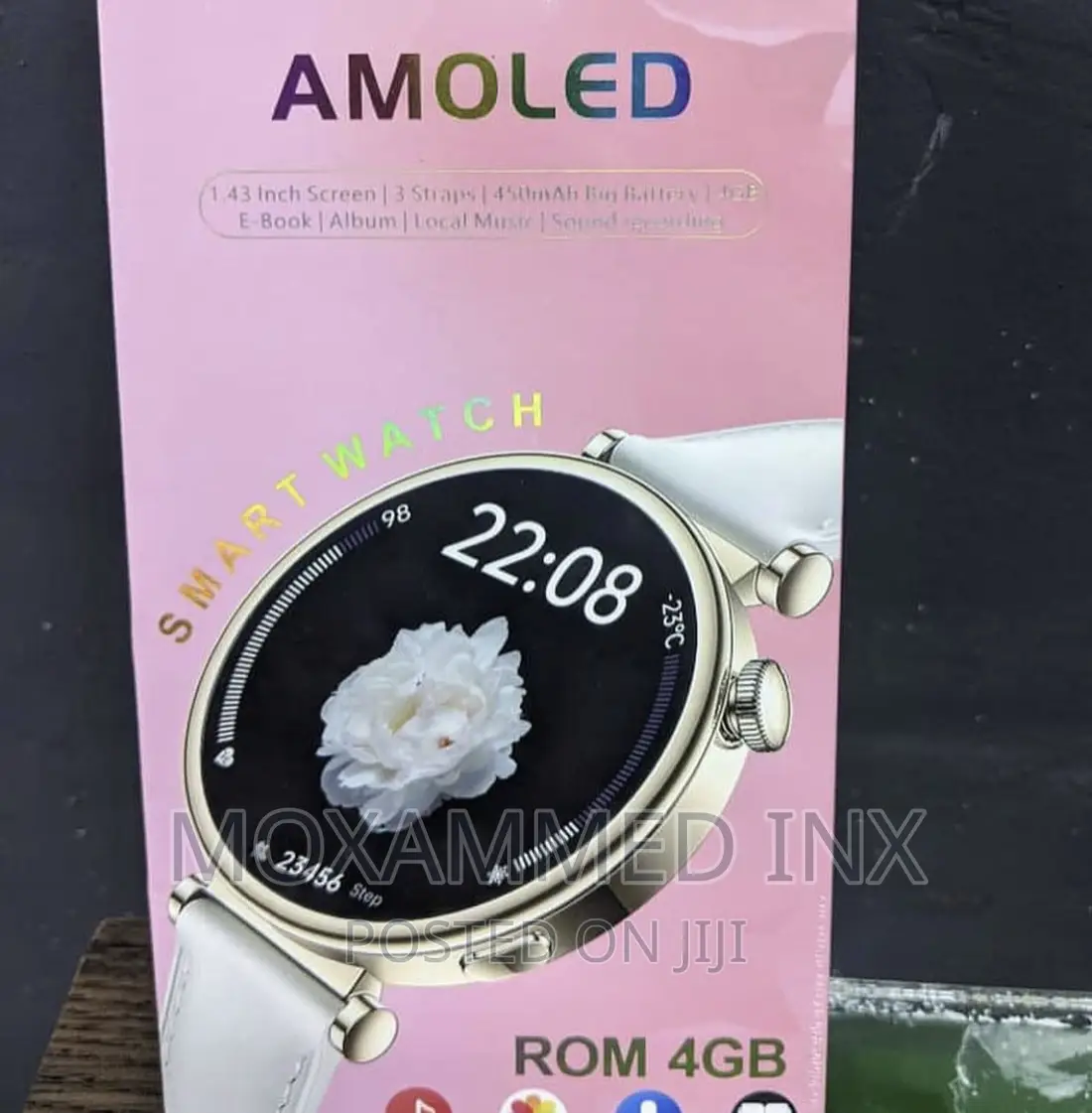 Hommtel Amoled Smart Watch