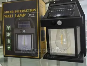 Solar Interaction Wall Lamp for Camping , Job Site , Surveyi