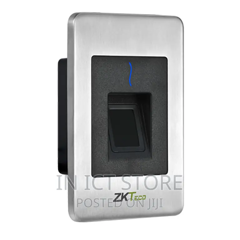 Zkteco Fr1500-Wp Flush-Mounted Rs485 Fingerprint Reader