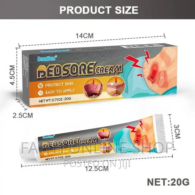 Bedsore Cream Remove Rot Necrotic Tissue 20g