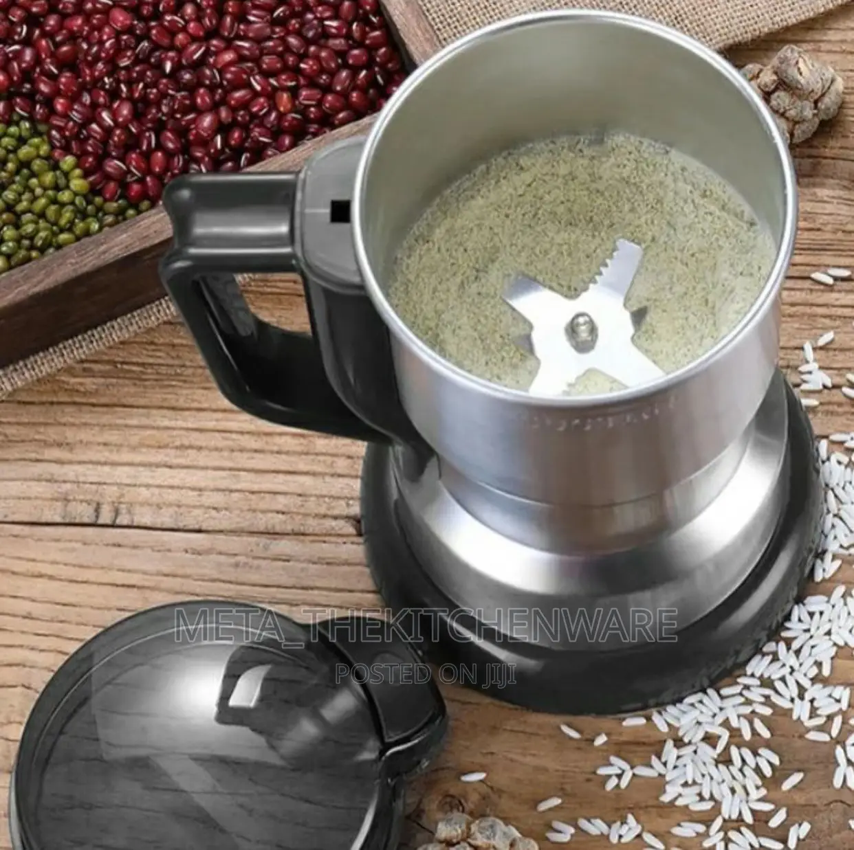 Portable Electric Grain Grinder (Coffee and Food Masaala)