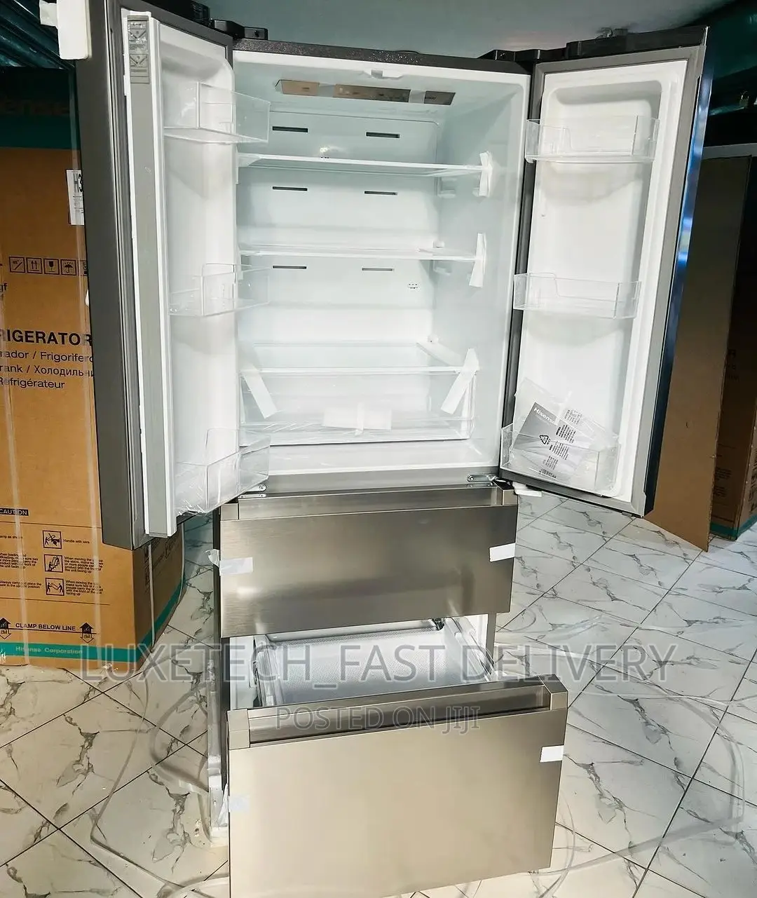 Hisense Refrigerator 380L French Door Non-Frost