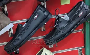 Sebago Black Full Material Leather