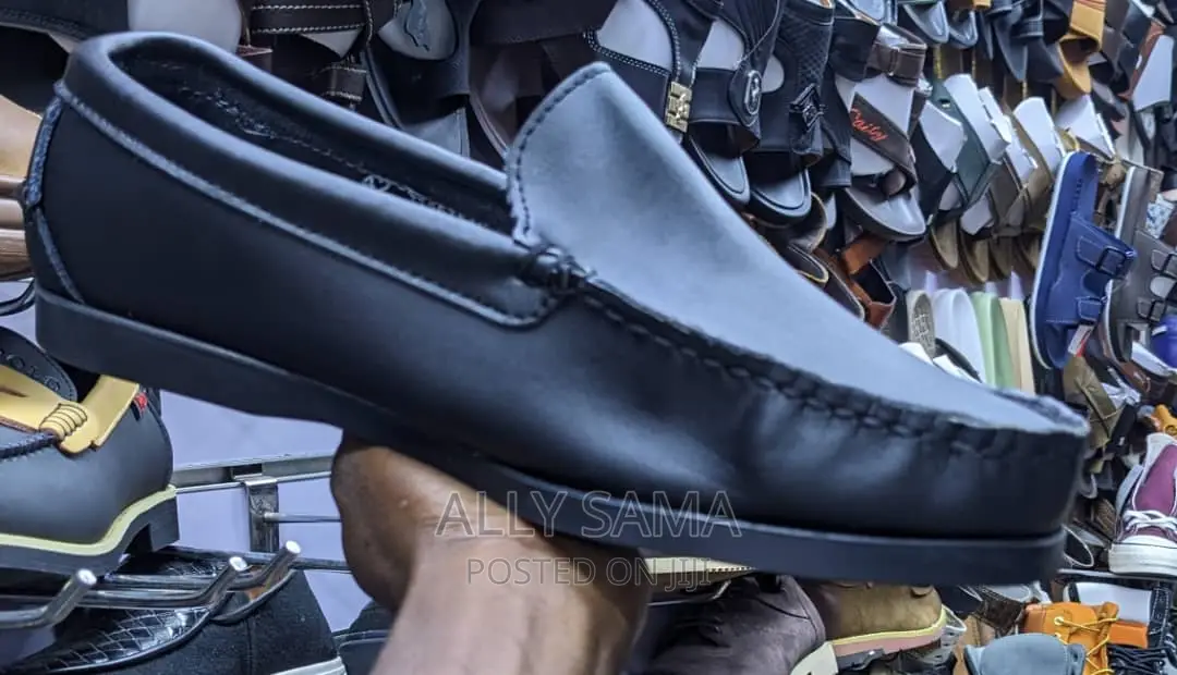 Sebago Black Full Material Leather