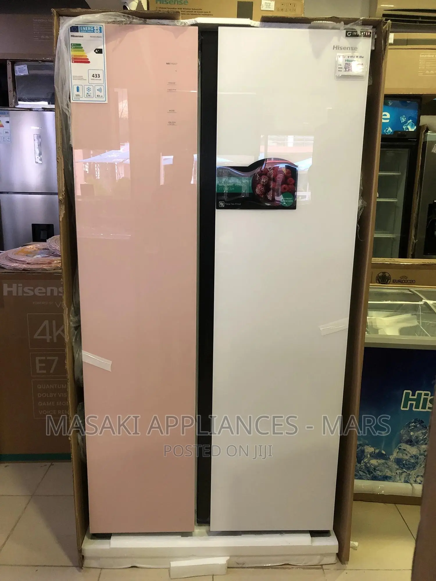 Hisense H670dp-Wd Side by Side Refrigerator