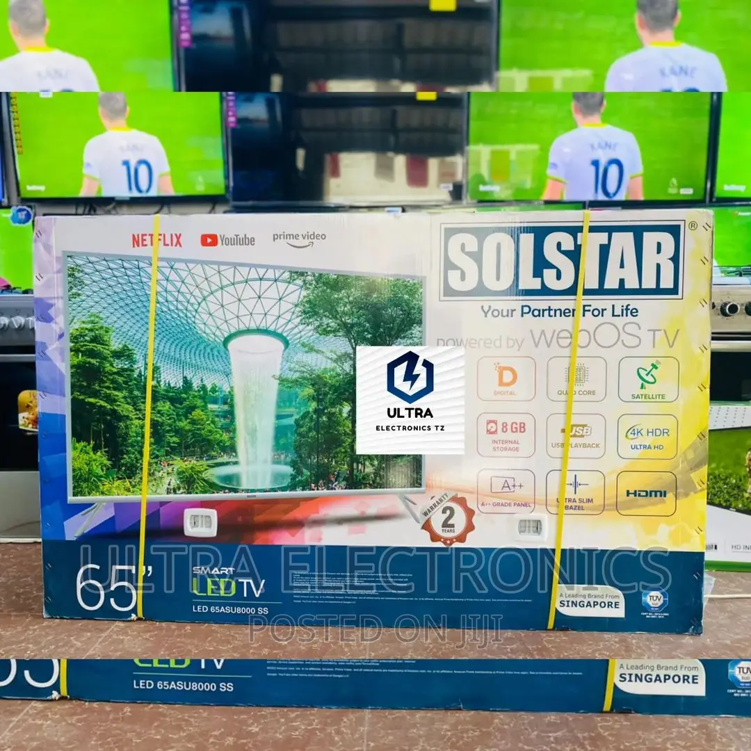 SOLSTAR Smart UHD Tv Yenye Inchi 65