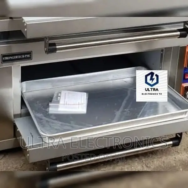 Luxury Automatic Commercial Gas Oven Yenye 1 Tray Na 1 Deck