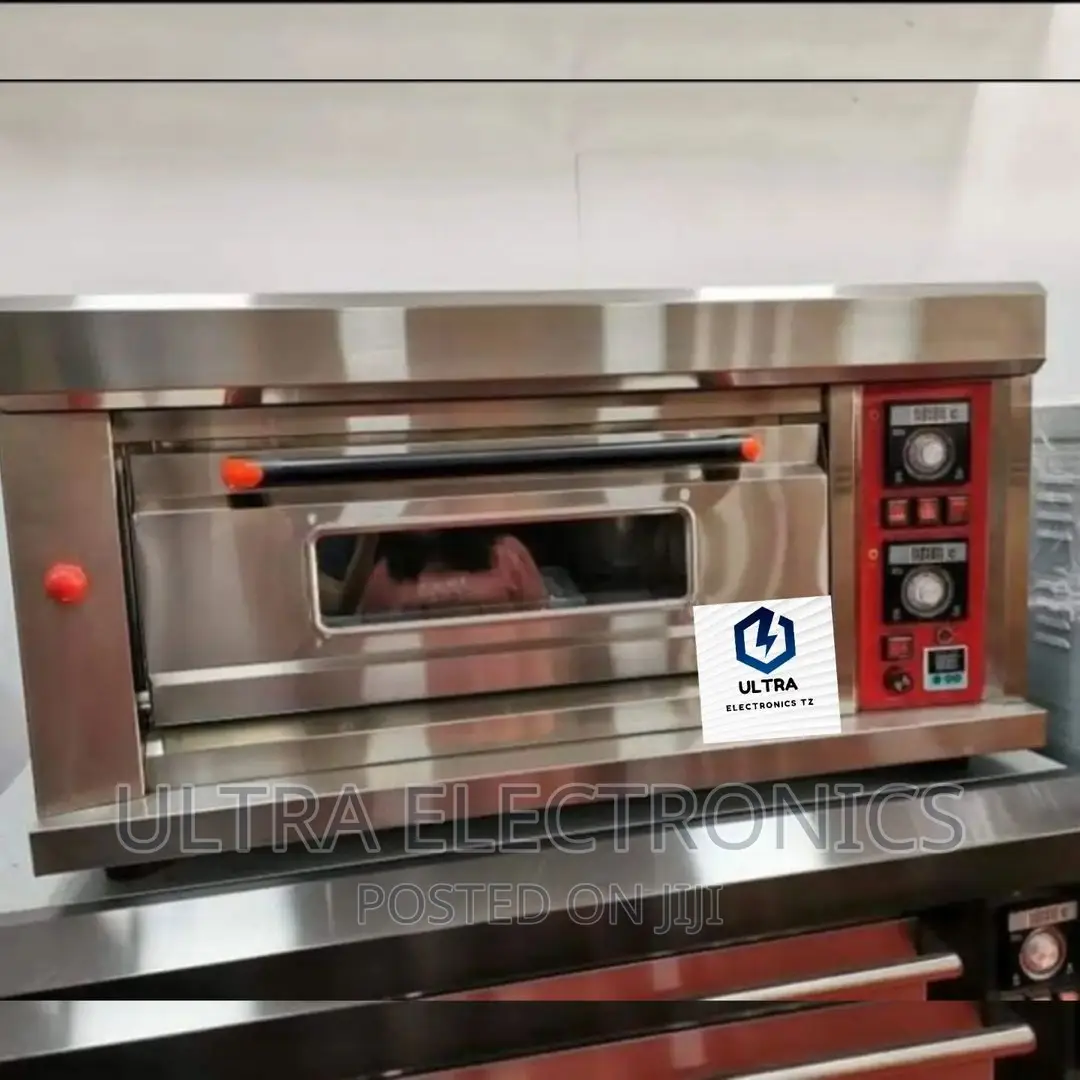 Automatic Commercial Electric Oven 2 Trays and 1 Deck
