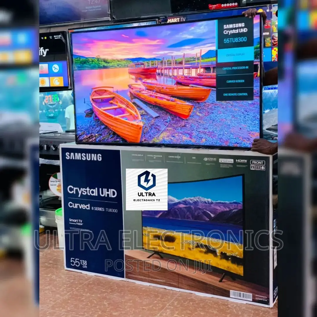 SAMSUNG Curved Crystal Smart UHD TV Yenye 55 Inchi