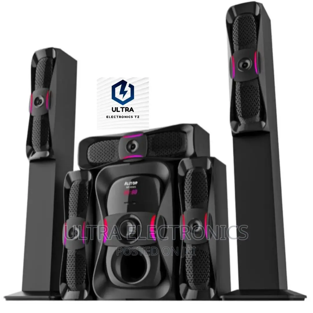 Alitop Subwoofer Yenye Mini Speakers 3 Na Tower Speakers 2