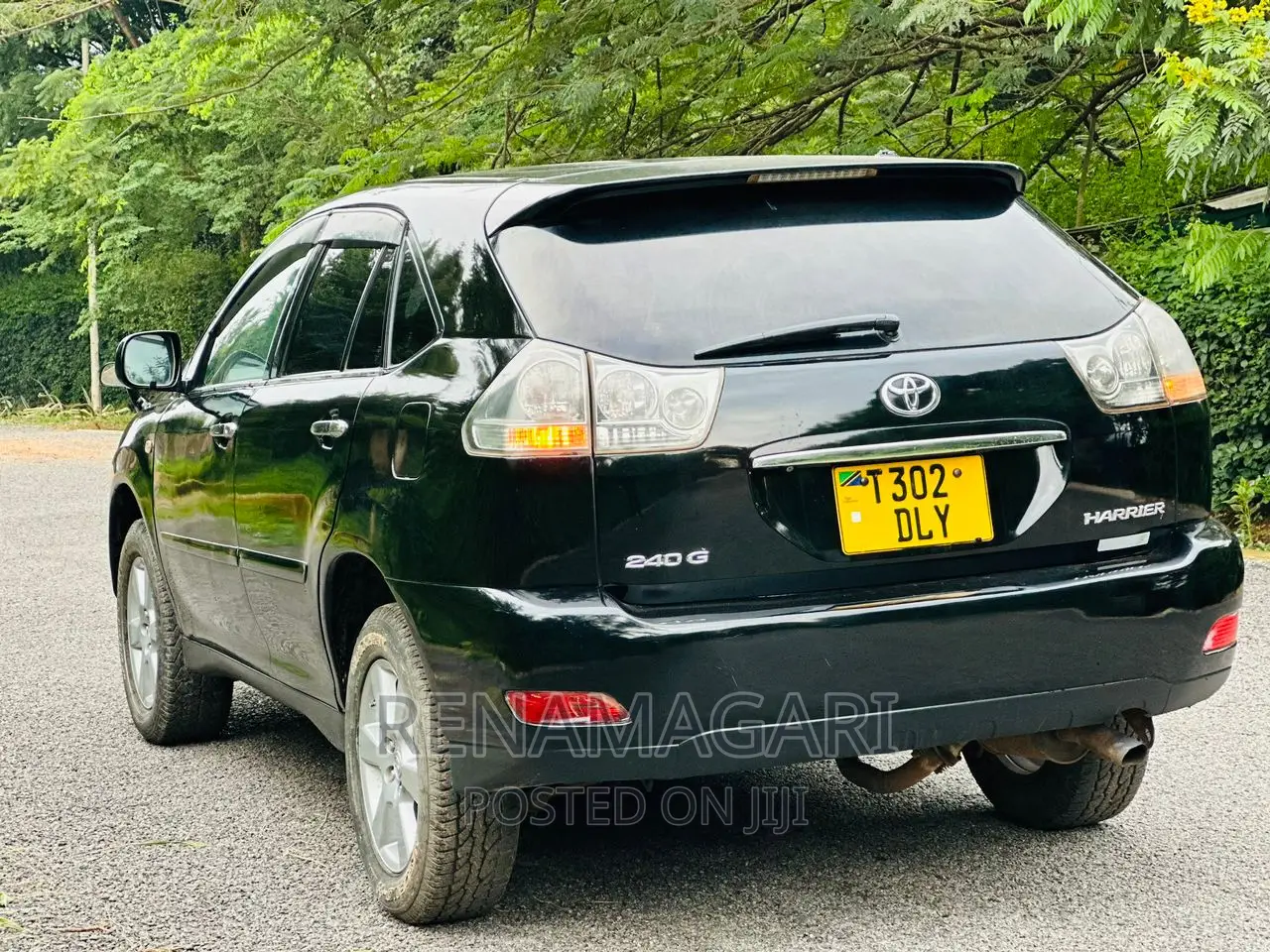 Toyota Harrier 2004 Black