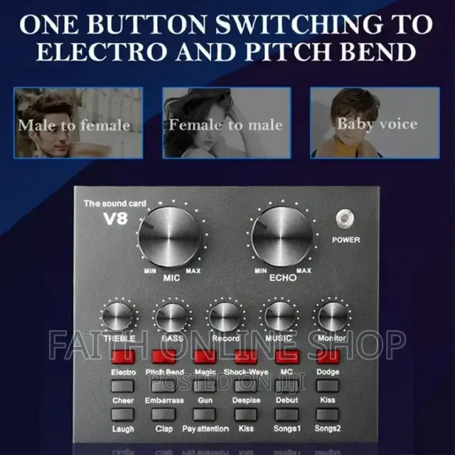V8 Sound Card