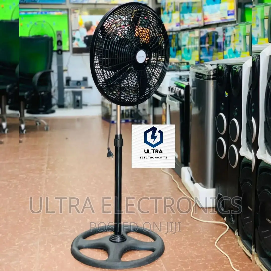 AILYONS Stand Fan Nyeusi (Black) 