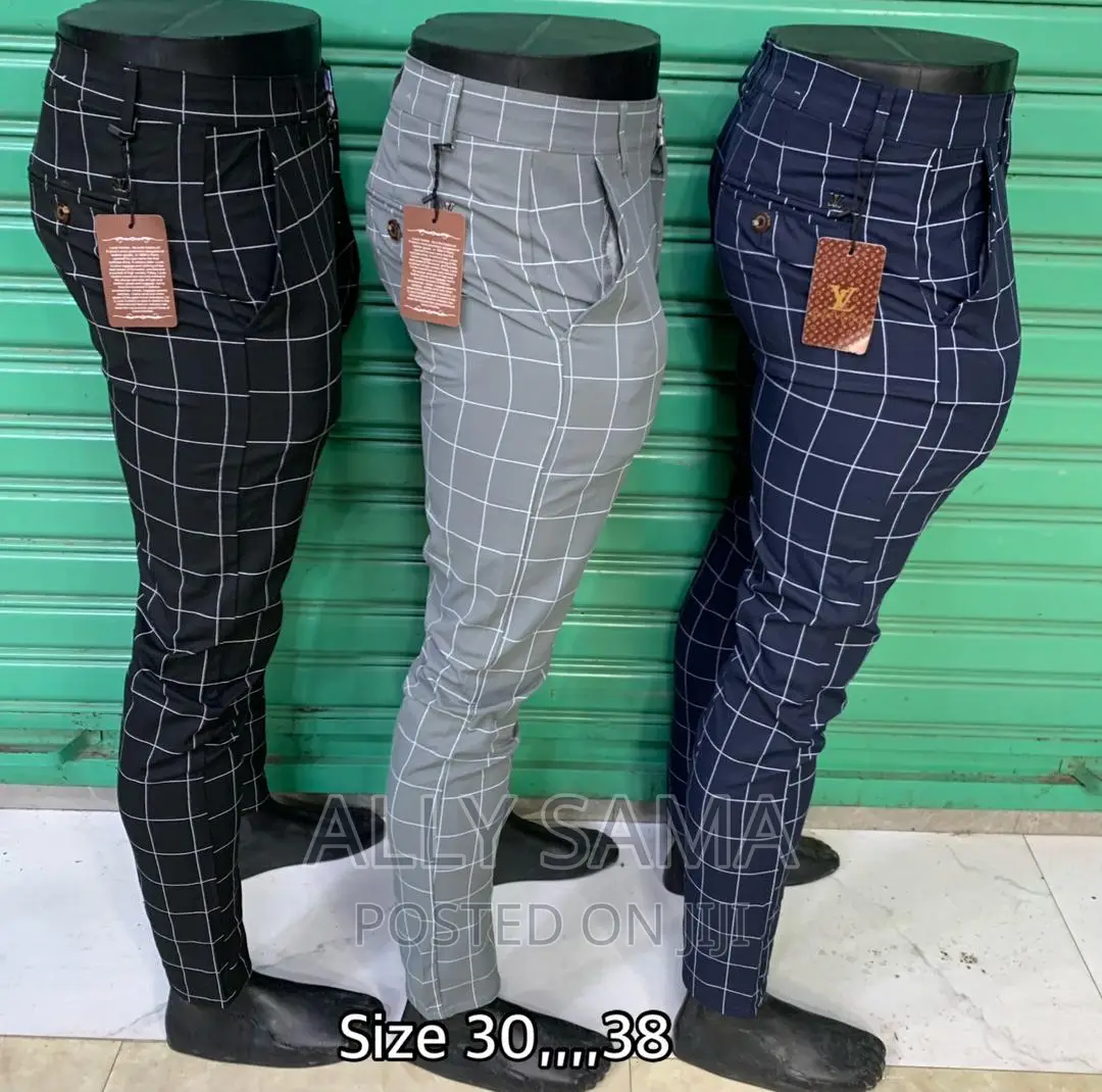 Mens Trousers Louis Vuitton Draft Quality
