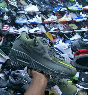 Mens Sneakers Airmax Green Army Original
