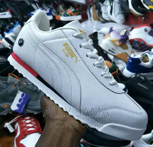 Mens Sneakers Puma Roma White