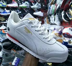 Mens Sneakers Puma Roma White