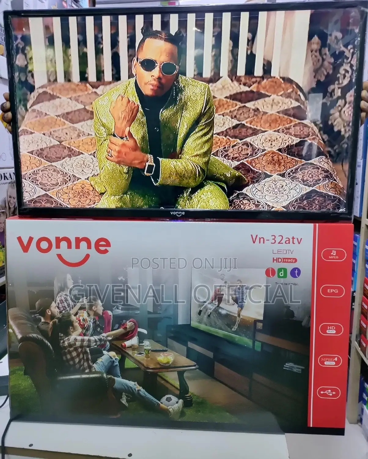 Ofa Ofa = Vonne TV Nchi 32 LED HD Kali Ubora Wa Juu Imara Sn