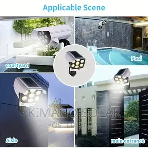 50W Taa Ya Solar Muundo Wa Camera