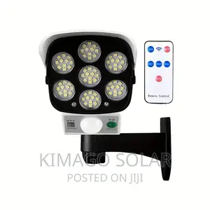 Taa Ya Solar Ya Kuzunguka 50W Inatumia Rimont Mwanga Mkali