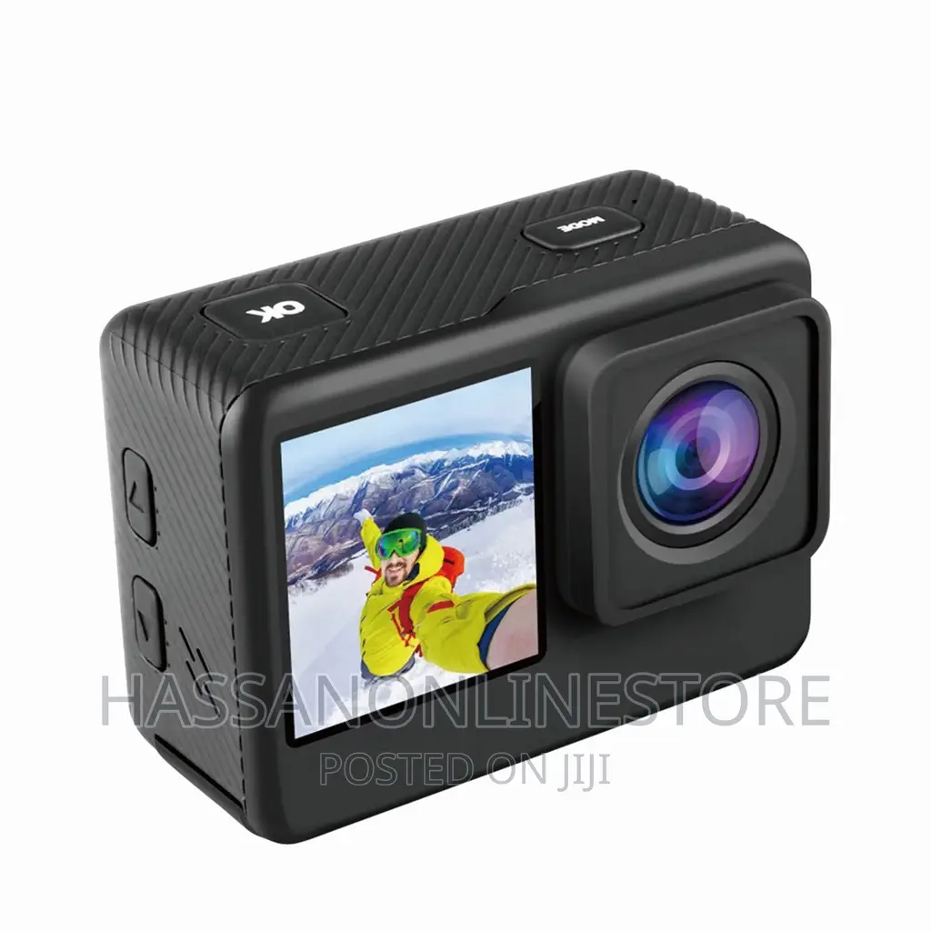 Porodo Waterproof Action Camera 900mah - Black