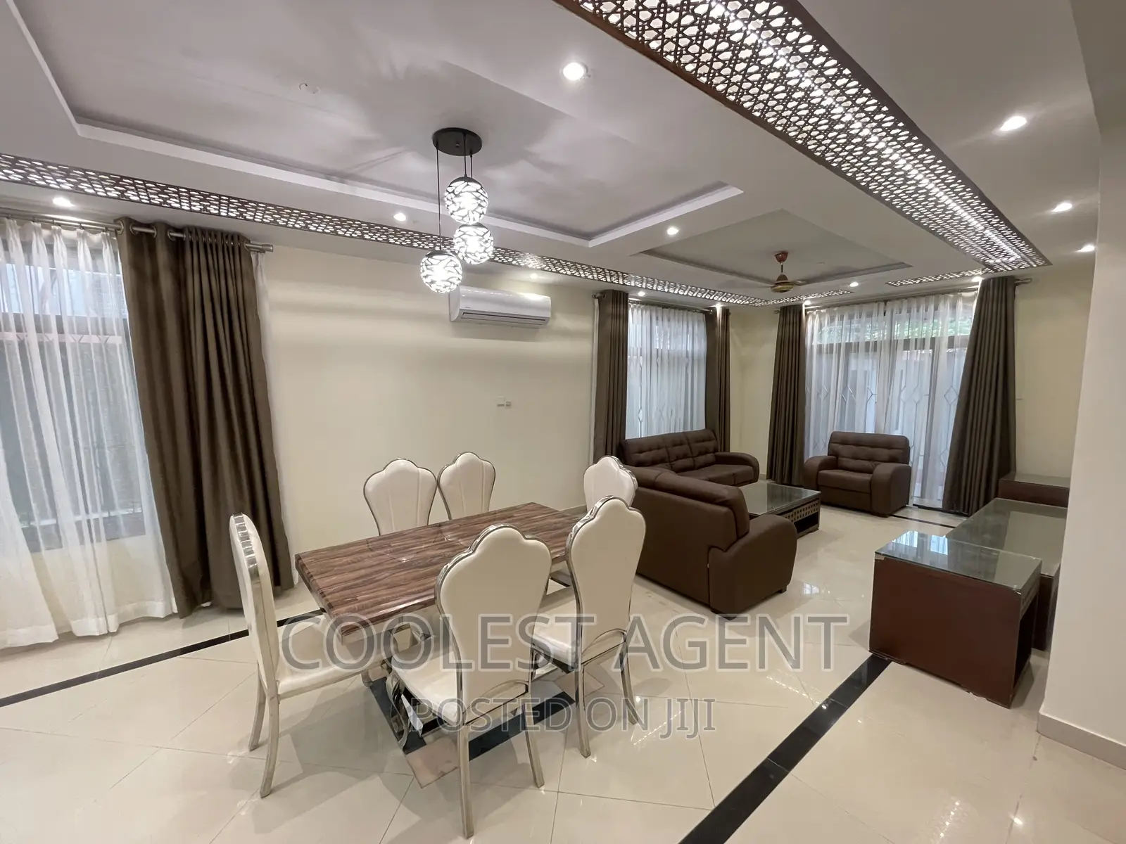 Furnished 4bdrm Villa in France Embassy, Kinondoni for rent