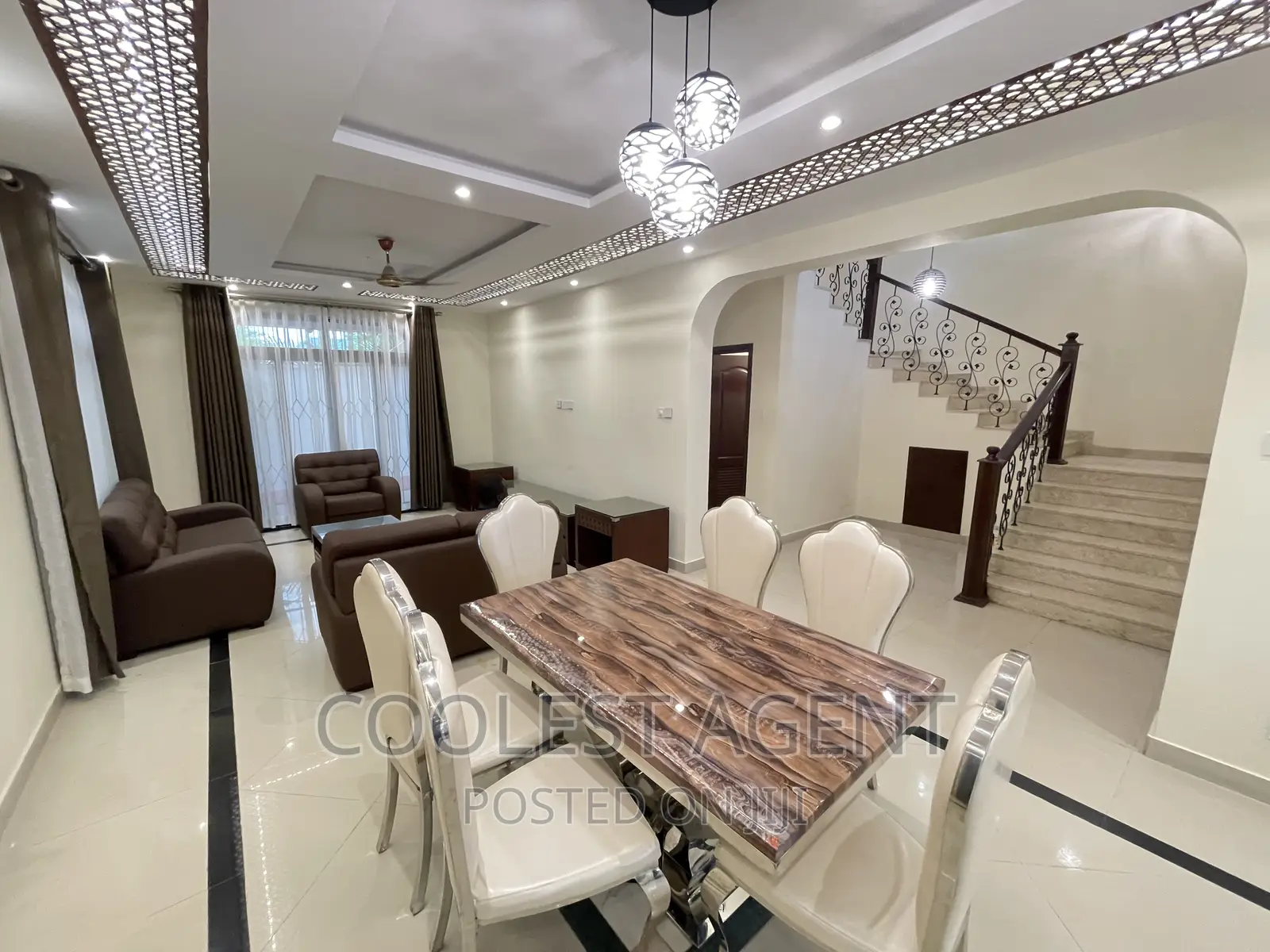 Furnished 4bdrm Villa in France Embassy, Kinondoni for rent
