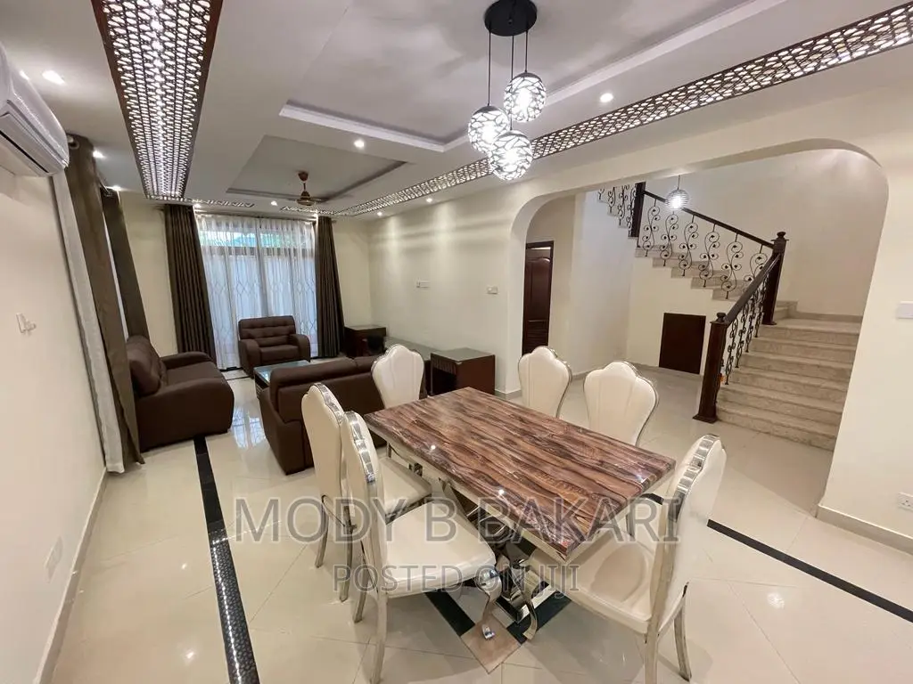 Furnished 4bdrm Villa in Kinondoni for rent