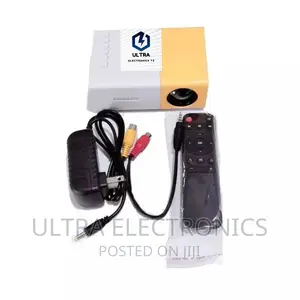 Min Portable LED Projector Yenye 0.25kg Na 60 Inch Diplay