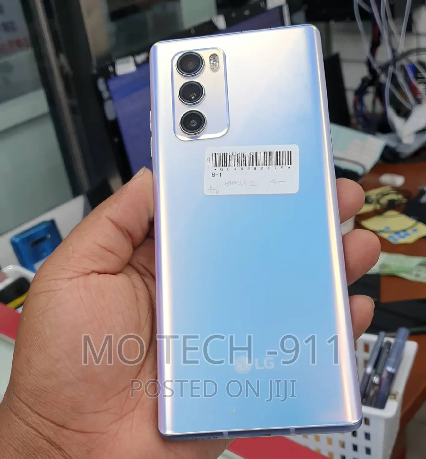 LG Wing 5G 128 GB Blue