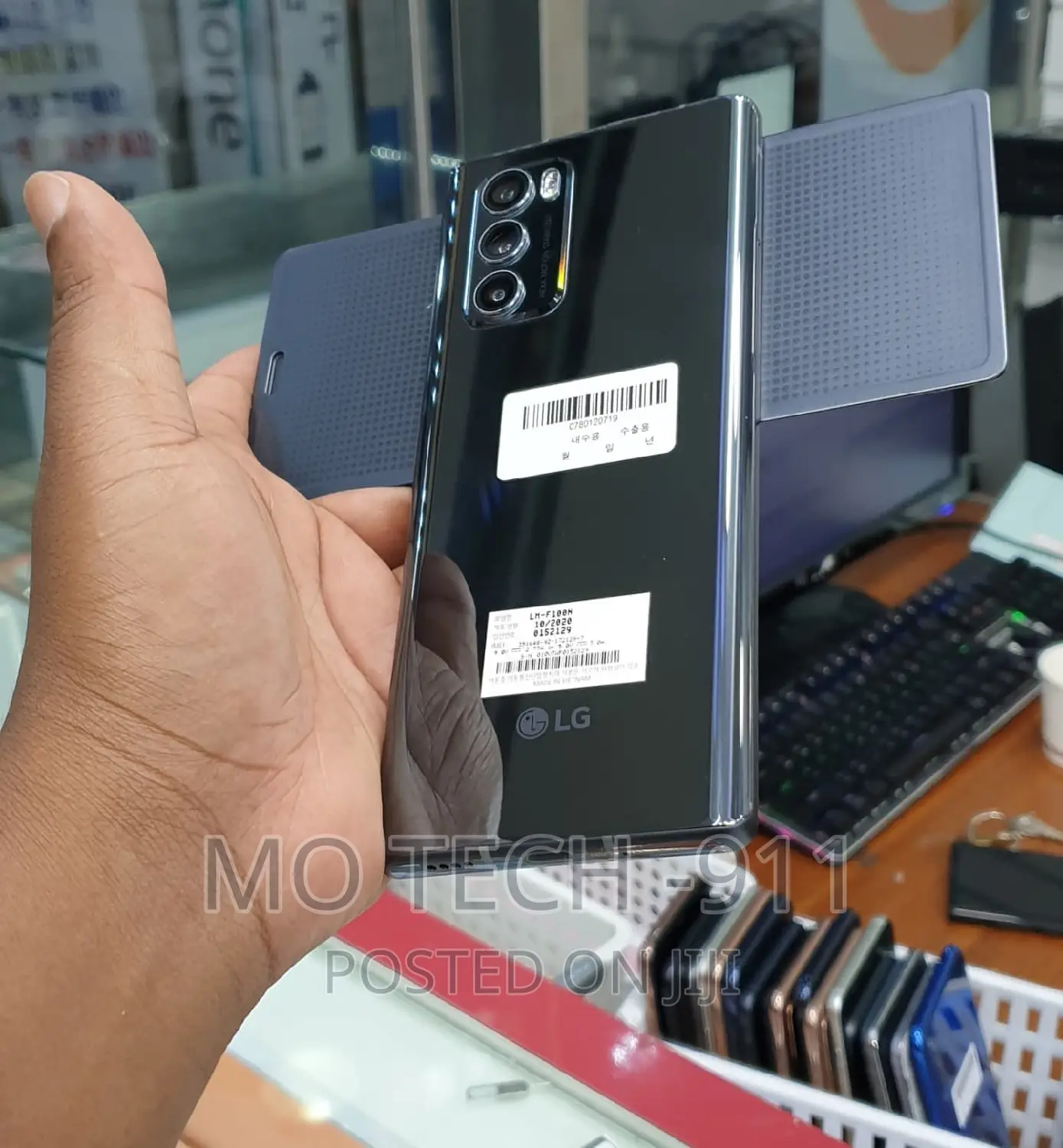LG Wing 5G 128 GB Blue