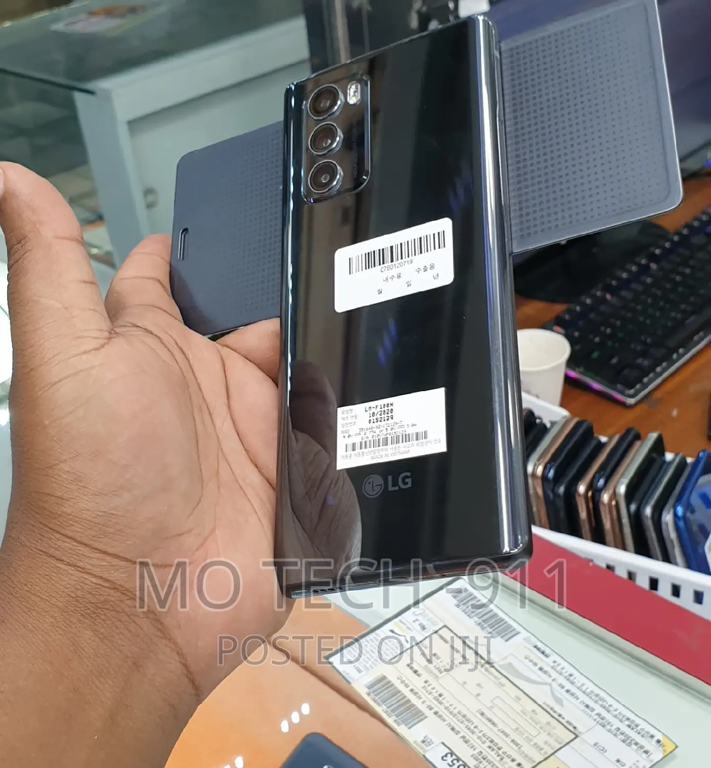 LG Wing 5G 128 GB Blue