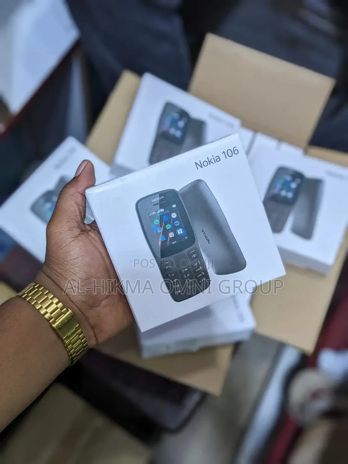 New Nokia 106 Black