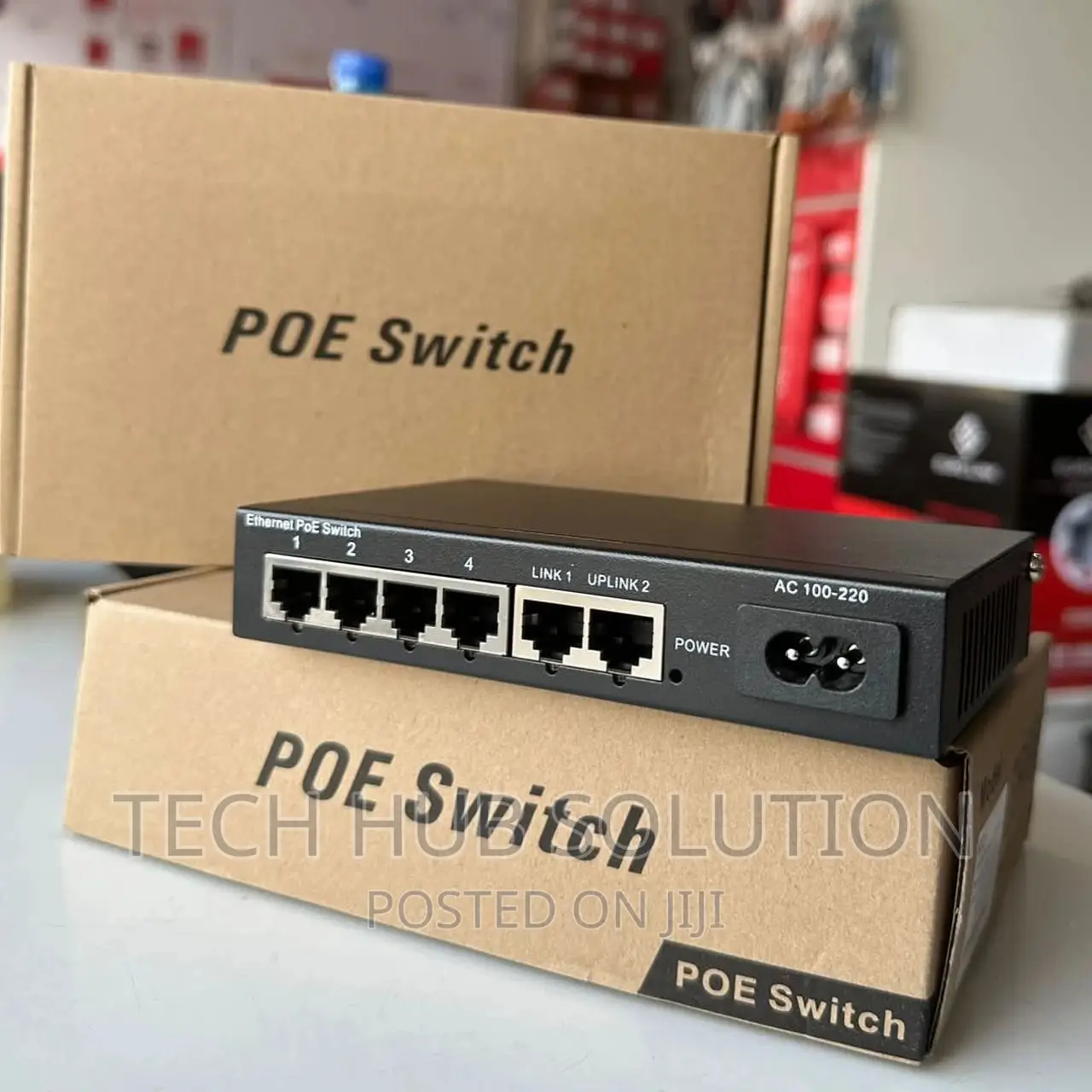 Eurolink 4 Port Poe Switch