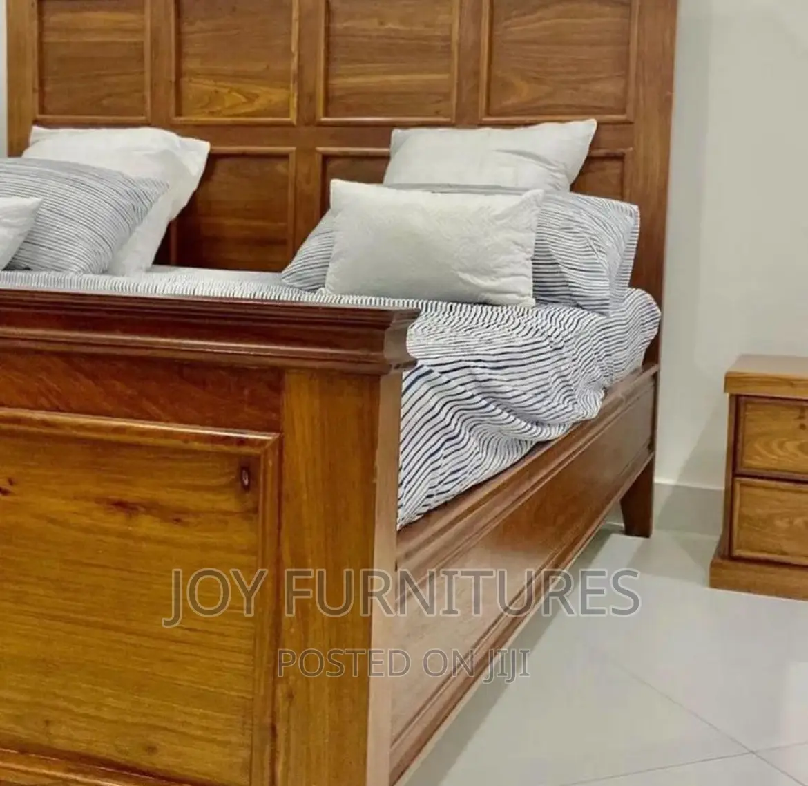 King Bed Design (Pure Wood 5x6)