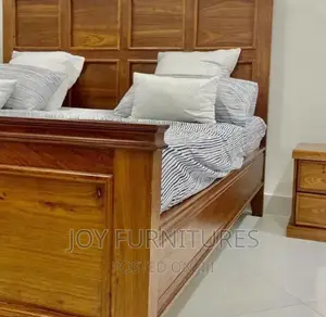King Bed Design (Pure Wood 5x6)