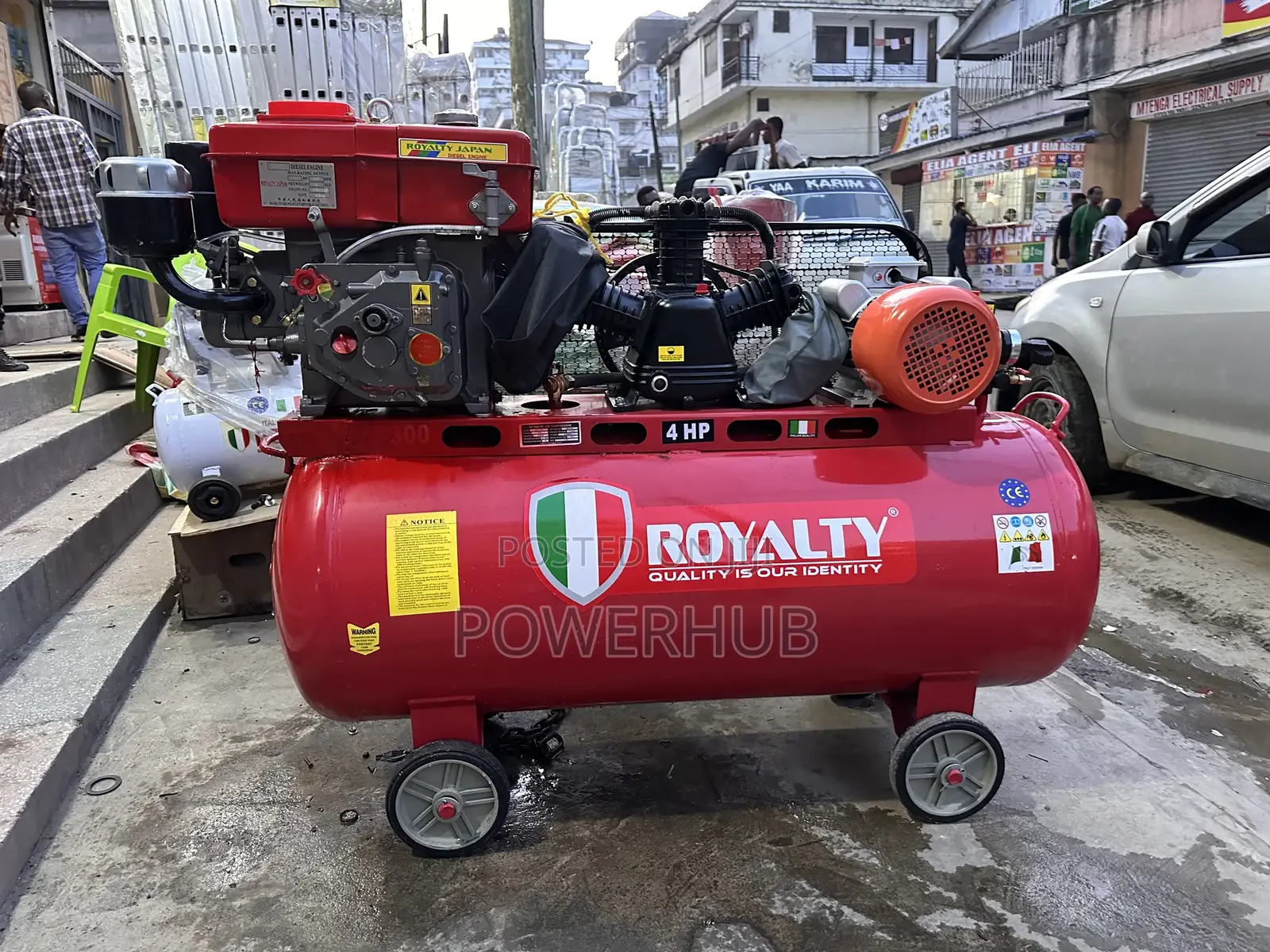 Compressor 300L With Engine