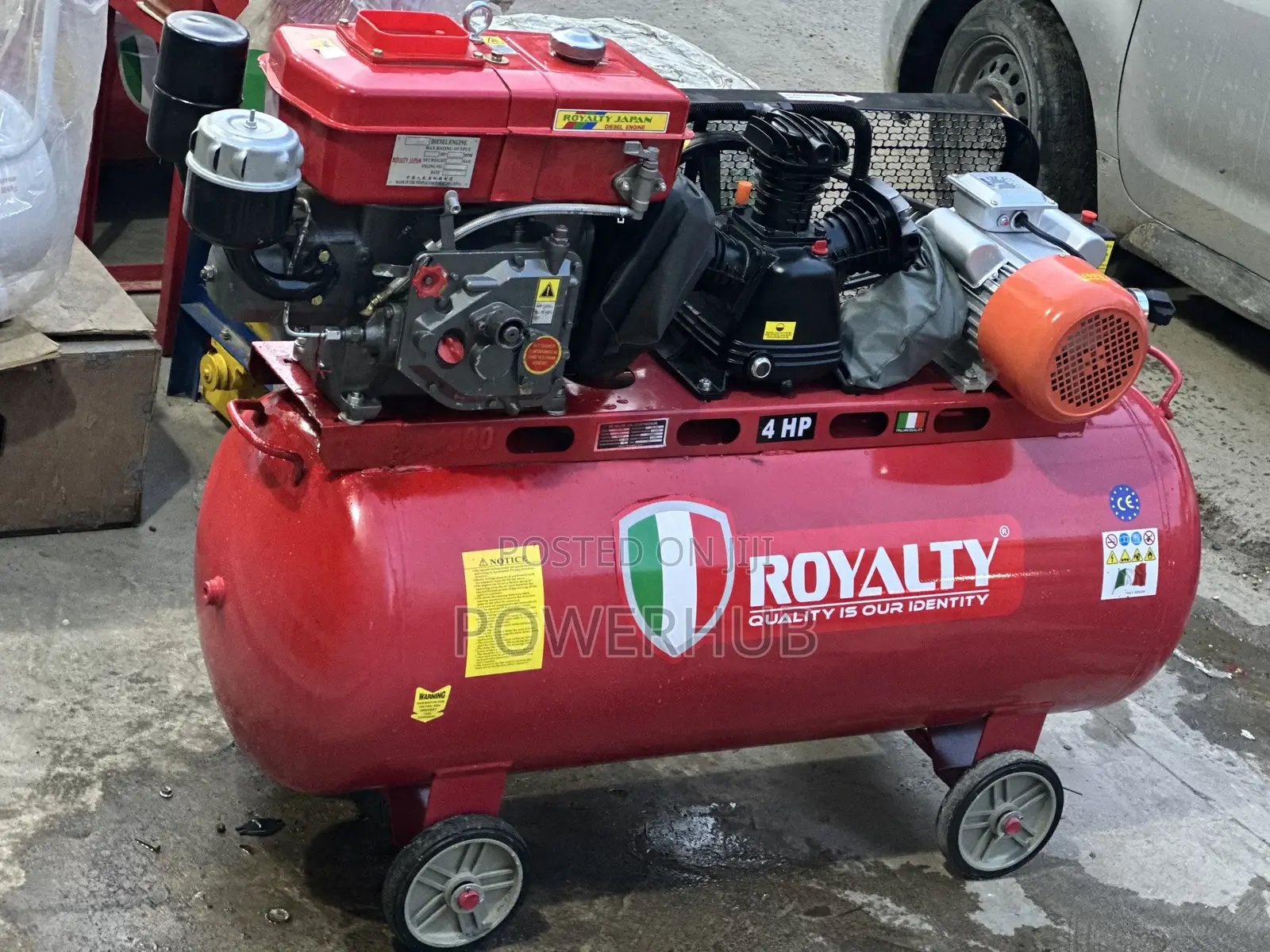 Compressor 300L With Engine