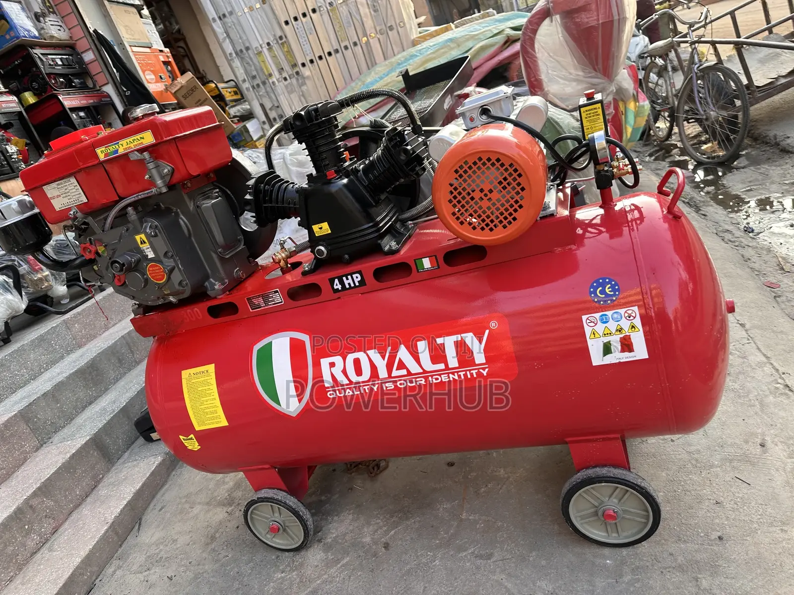Compressor 300L With Engine