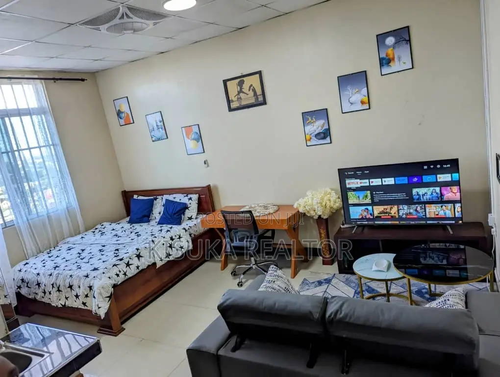 Furnished Studio Apartment in Mikocheni for rent