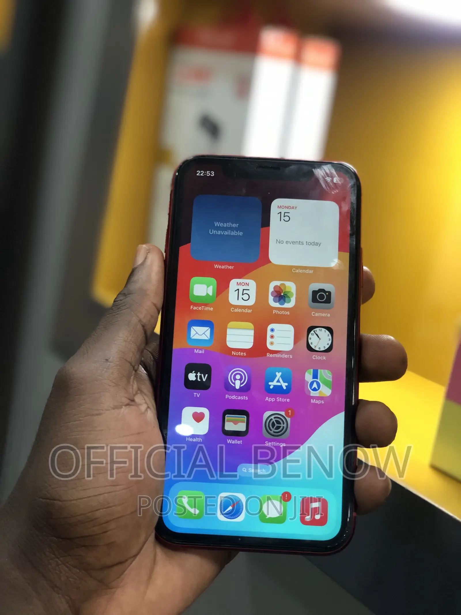 Apple iPhone XR 64 GB Red
