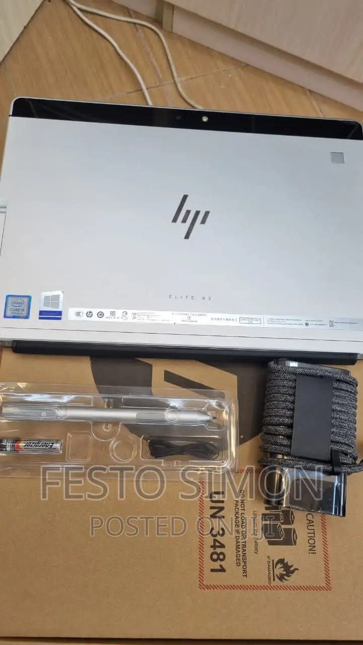 New Laptop HP Elite X2 1012 8GB Intel Core I5 SSD 256GB