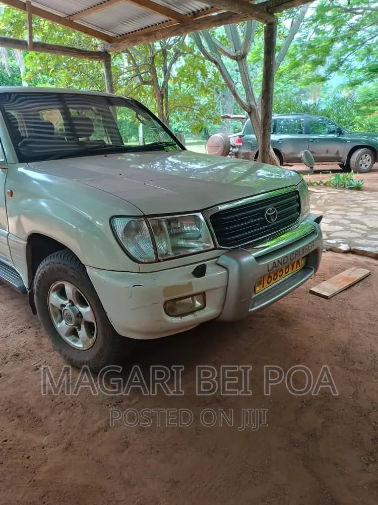 Toyota Land Cruiser 2002 White