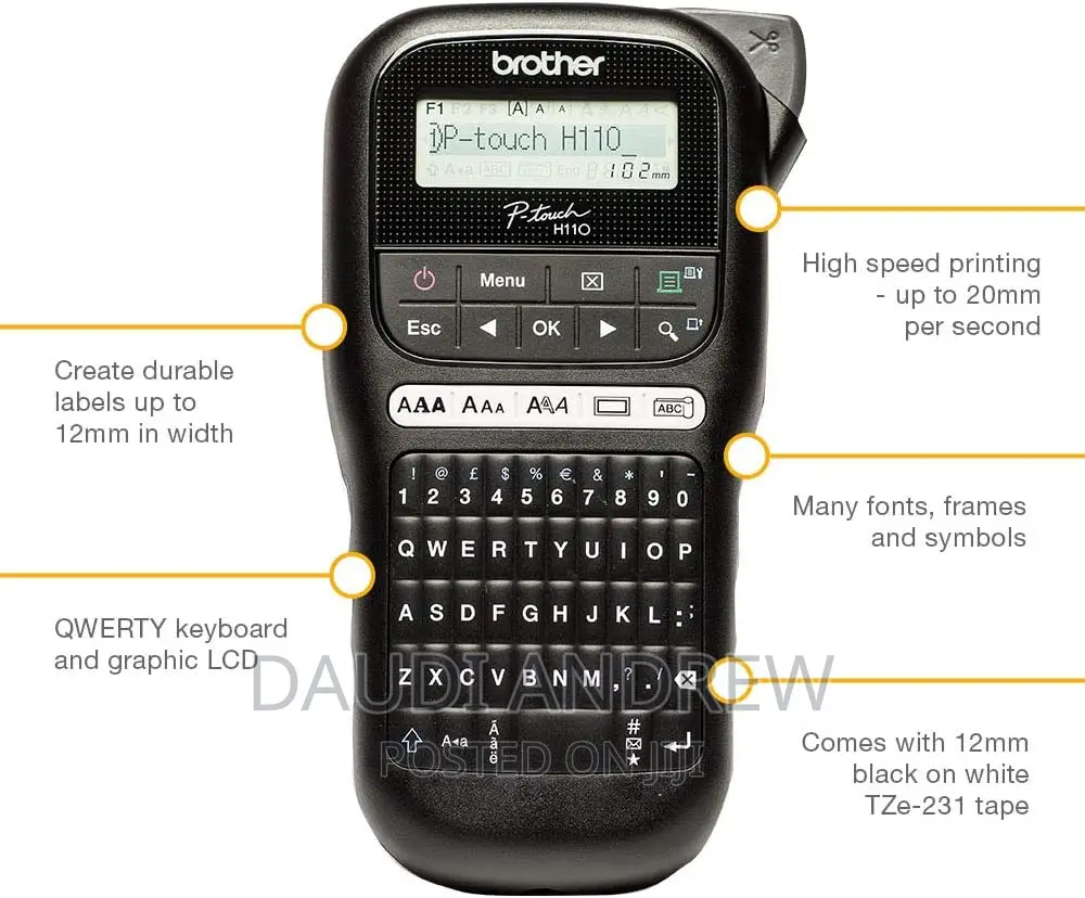 Brother PT-H110 Label Printer | P-Touch Labeller