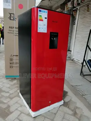 Hisense 177 Fridge,. RED