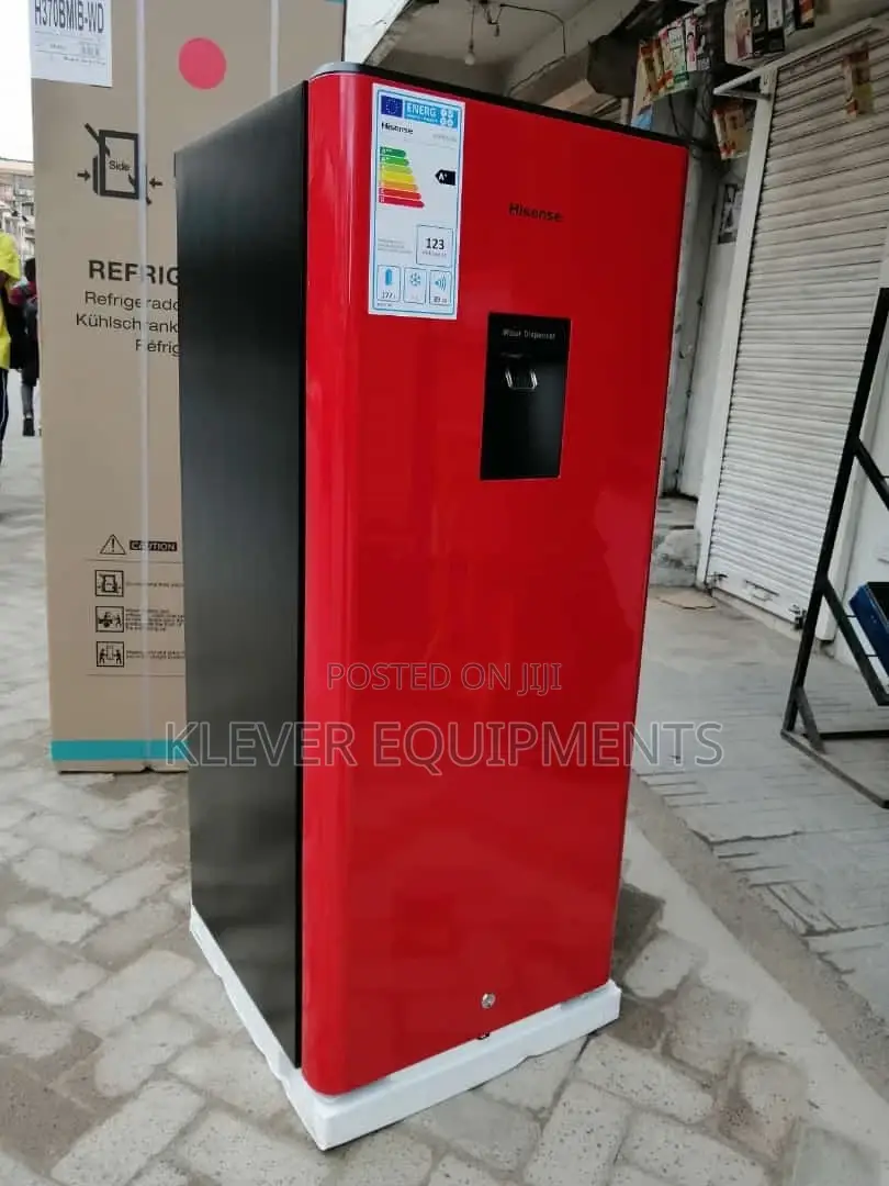Hisense 177 Fridge,. RED