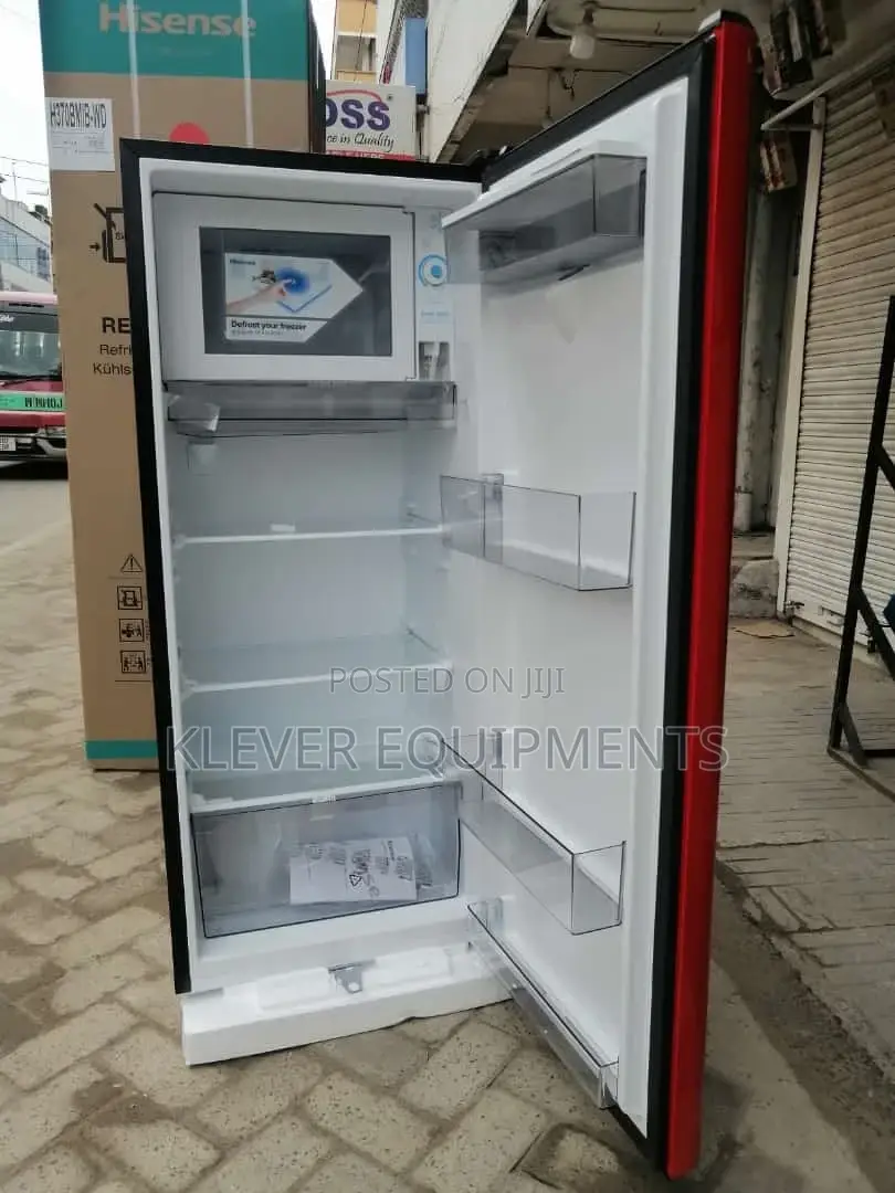 Hisense 177 Fridge,. RED