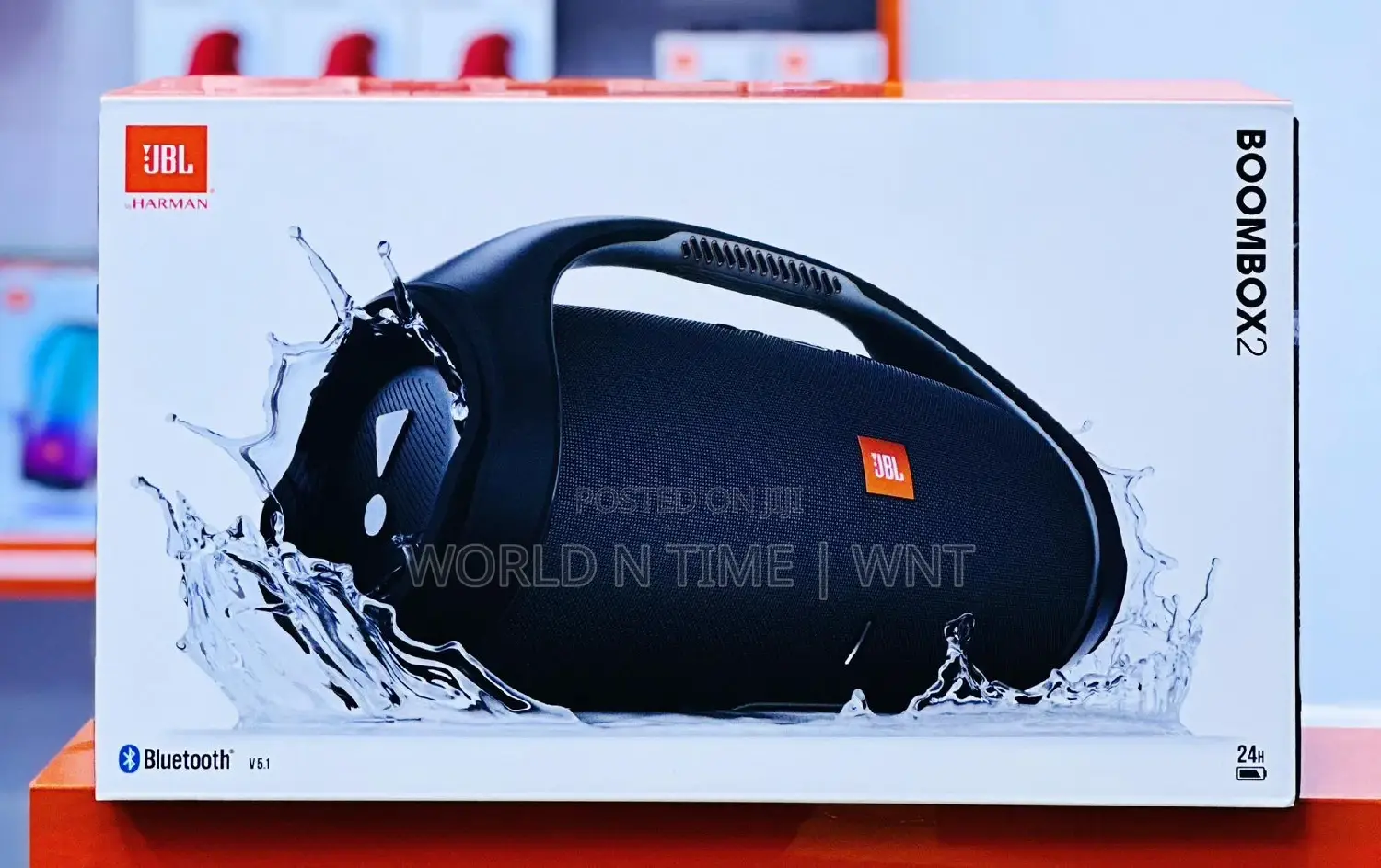 JBL Boombox 2 Bluetooth Speaker Black